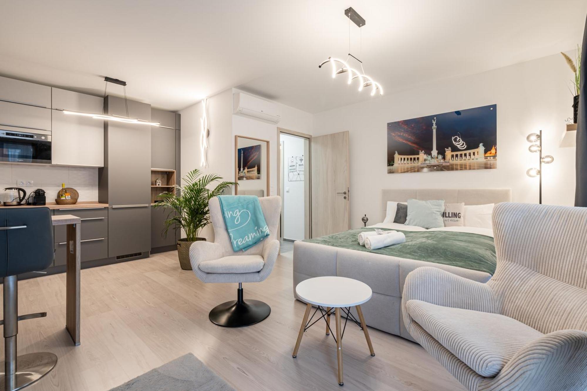 Heroes Square Apartment Budapest Eksteriør bilde